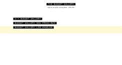 Desktop Screenshot of budgetgallery.org